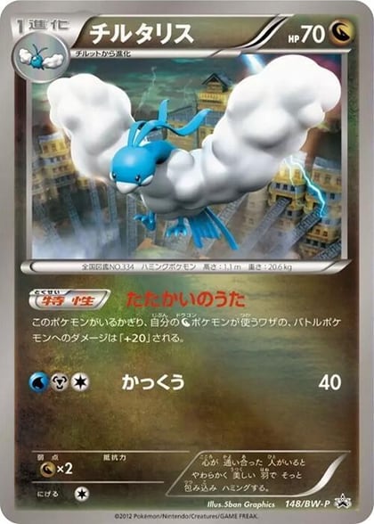 Altaria - 148/BW-P, BW-P Promotional cards 148/BW-P