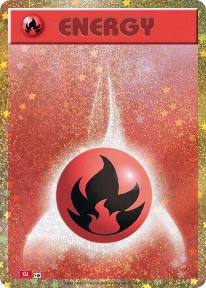 Basic Fire Energy, Pokemon TCG Classic: Charizard 033