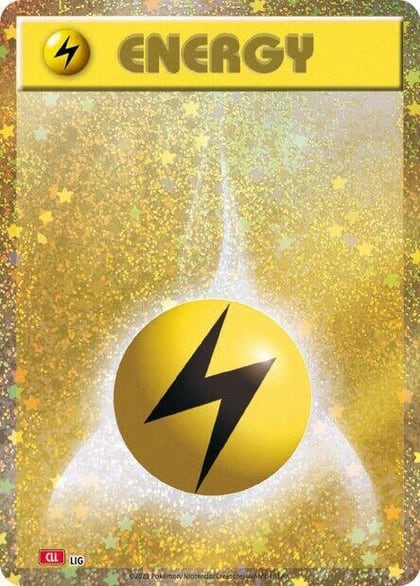 Basic Lightning Energy, Pokemon TCG Classic: Charizard 034