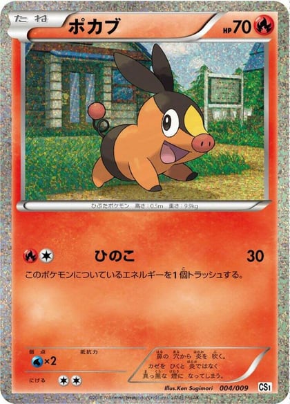 Tepig, CS1: Journey Partners Collection Sheet 004/009