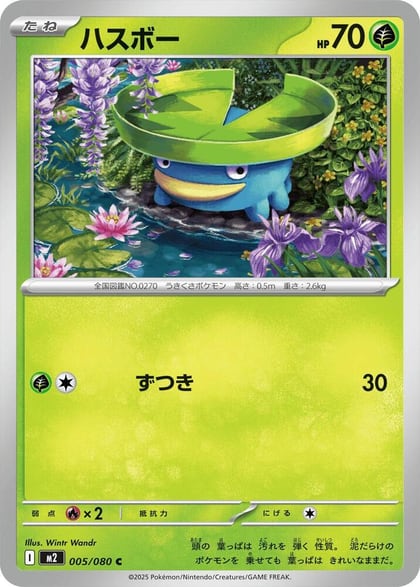 Lotad, M2: Inferno X 005/080