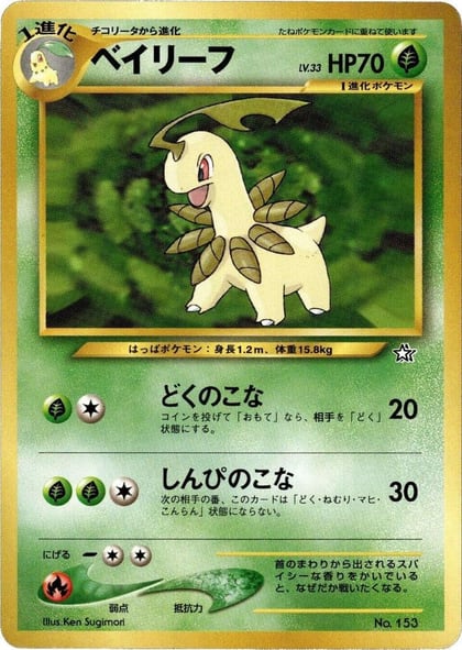 Bayleef, Neo Premium File 1 #607831