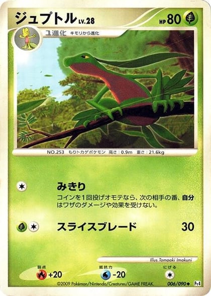 Grovyle, Pt4: Advent of Arceus 006/090