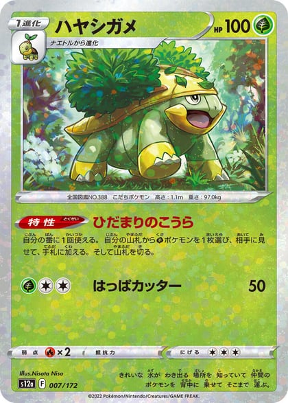 Grotle (Mirror Holofoil), S12a: VSTAR Universe 007/172