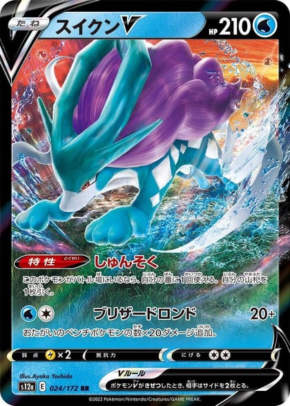 Suicune V - 024/172, S12a: VSTAR Universe 024/172