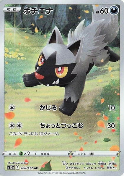 Poochyena - 208/172, S12a: VSTAR Universe 208/172