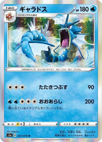 Gyarados, S1a: VMAX Rising 021/070