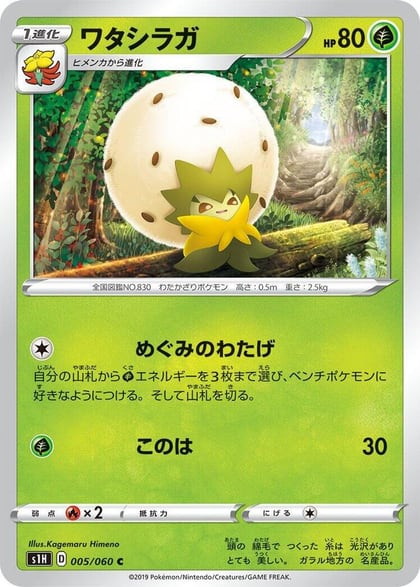 Eldegoss, S1H: Shield 005/060