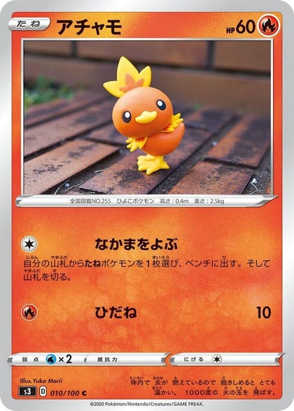 Torchic, S3: Infinity Zone 010/100