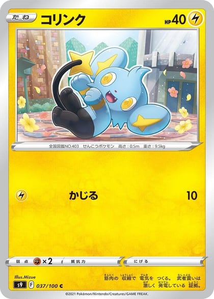Shinx, S9: Star Birth 037/100
