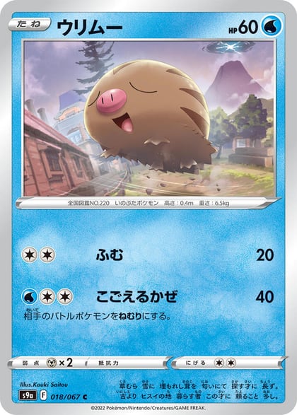 Swinub, S9a: Battle Region 018/067