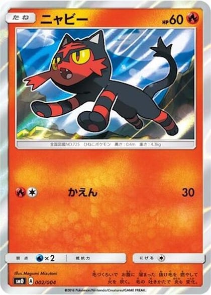 Litten, SM0: Pikachu's New Friends 002/004