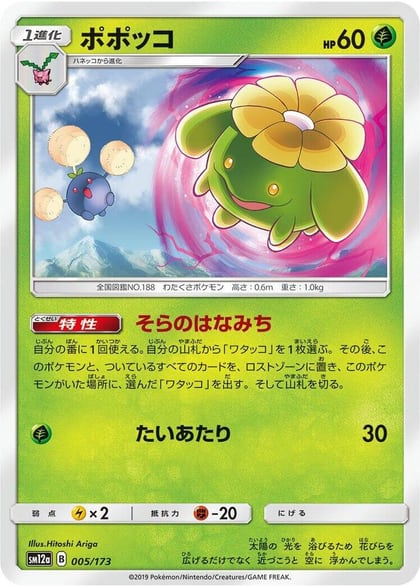 Skiploom, SM12a: TAG TEAM GX: Tag All Stars 005/173