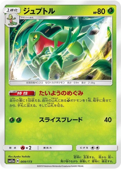 Grovyle, SM12a: TAG TEAM GX: Tag All Stars 009/173