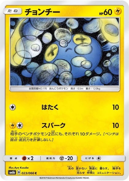 Chinchou, SM6b: Champion Road 023/066