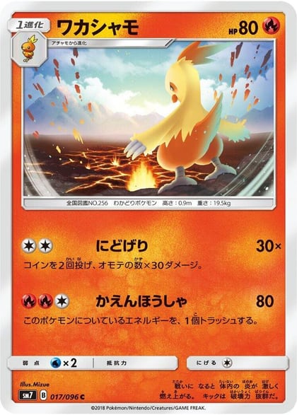 Combusken, SM7: Sky-Splitting Charisma 017/096
