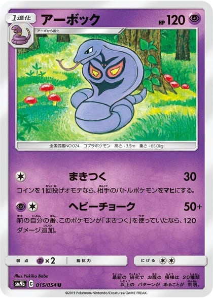 Arbok, SM9b: Full Metal Wall 015/054