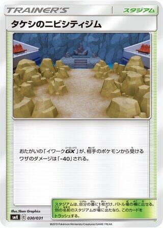 Brock's Pewter City Gym, smK: Trainer Battle Decks 030/031