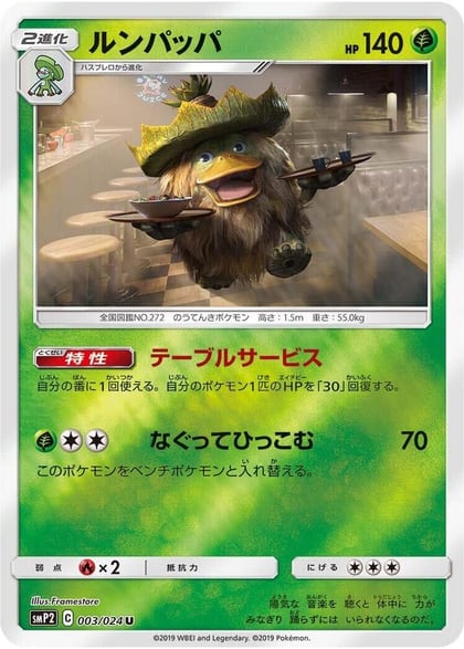 Ludicolo, smP2: Great Detective Pikachu 003/024