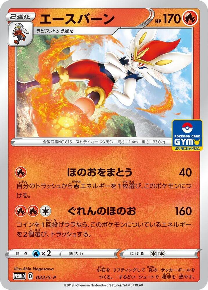Cinderace - 022/S-P, S-P: Sword & Shield Promos 022/S-P
