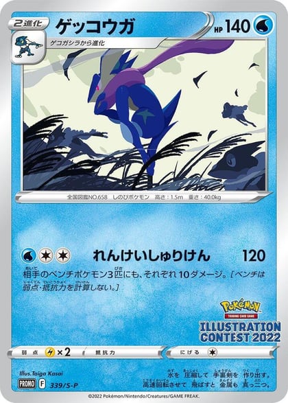 Greninja - 339/S-P, S-P: Sword & Shield Promos 339/S-P