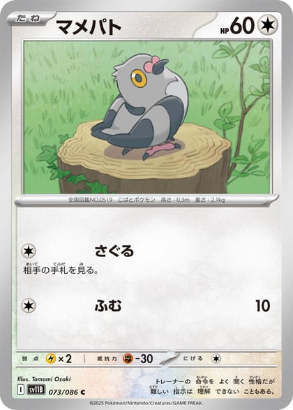 Pidove - 073/086, SV11B: Black Bolt 073/086