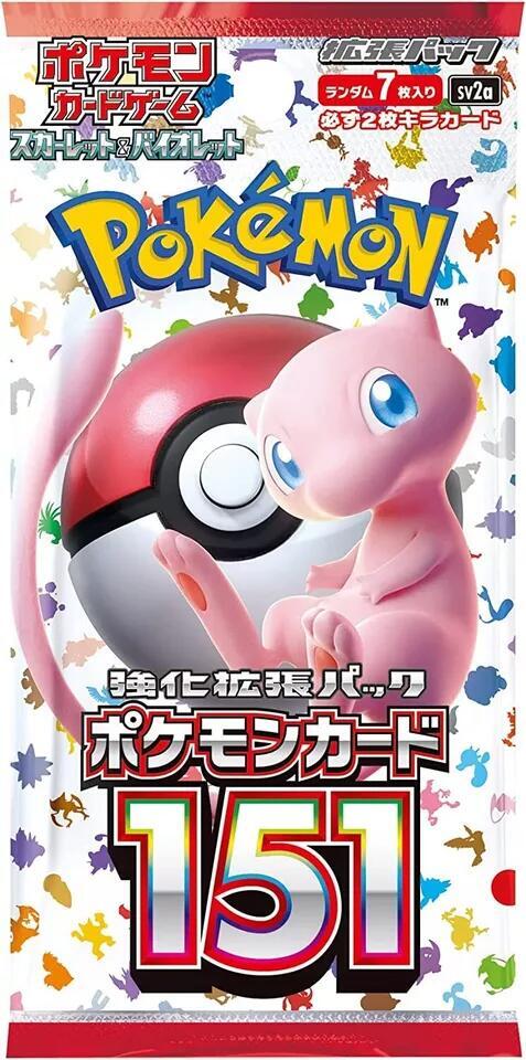Pokemon Card 151 Booster Pack, SV2a: Pokemon Card 151 P565242