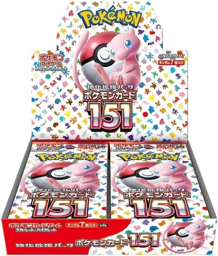 Pokemon Card 151 Booster Box, SV2a: Pokemon Card 151 P565243