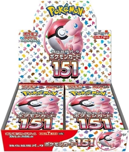 Pokemon Card 151 Booster Box, SV2a: Pokemon Card 151 P565243