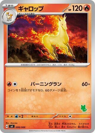 Rapidash, Battle Academy 008/066