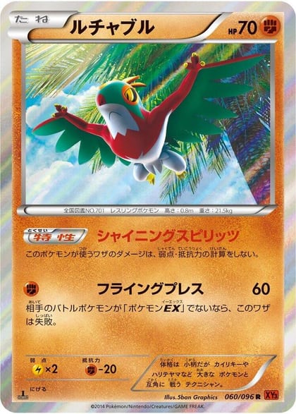 Hawlucha, XY3: Rising Fist 060/096