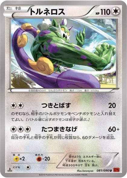 Tornadus, XY3: Rising Fist 081/096