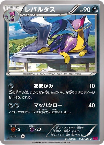 Liepard, XY4: Phantom Gate 056/088