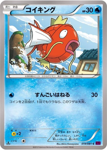 Magikarp, XY7: Bandit Ring 019/081