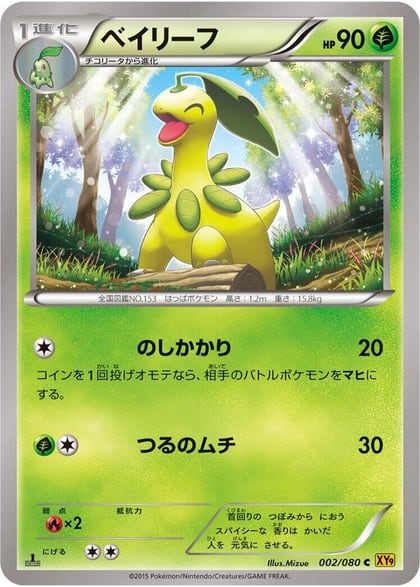 Bayleef, XY9: Rage of the Broken Heavens 002/080