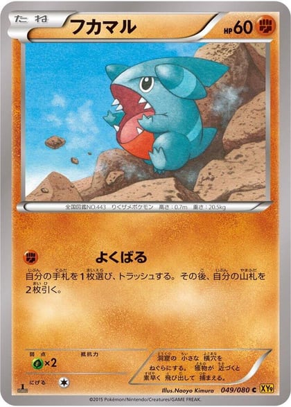 Gible, XY9: Rage of the Broken Heavens 049/080