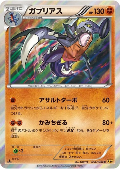 Garchomp, XY9: Rage of the Broken Heavens 051/080