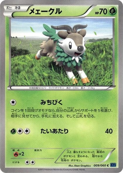 Skiddo, XY-Bx: Collection X 009/060