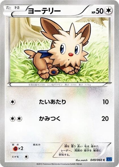 Lillipup, XY-Bx: Collection X 049/060