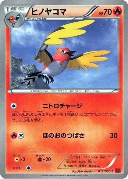 Fletchinder, XY-By: Collection Y 012/060