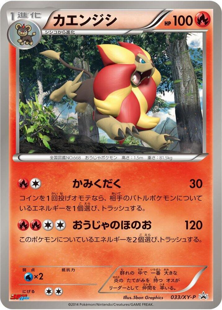 Pyroar - 033/XY-P, XY-P: XY Promos 033/XY-P