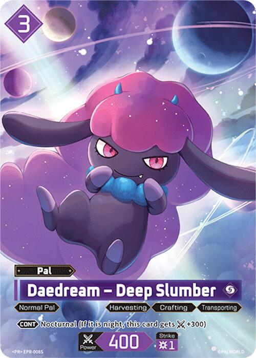 Daedream - Deep Slumber - EPR-008S, Palworld Promo Cards EPR-008S