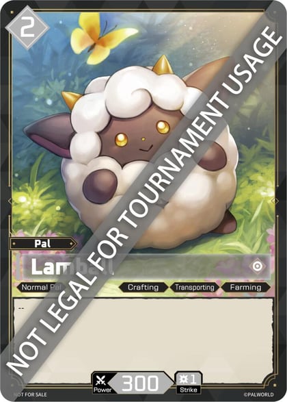 Lamball, Palworld Prototype Cards #716344