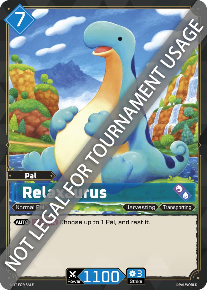 Relaxaurus, Palworld Prototype Cards #716352