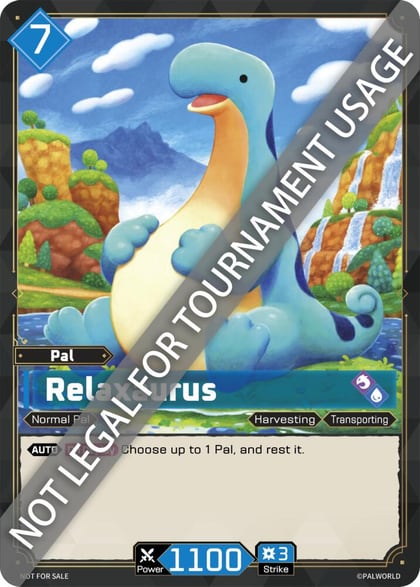 Relaxaurus, Palworld Prototype Cards #716352