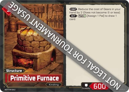 Primitive Furnace, Palworld Prototype Cards #716354