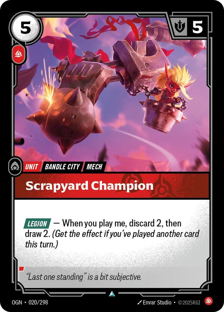 Scrapyard Champion, Origins 020/298