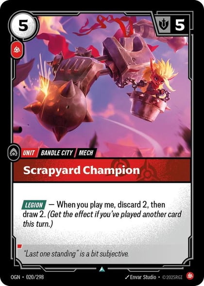 Scrapyard Champion, Origins 020/298