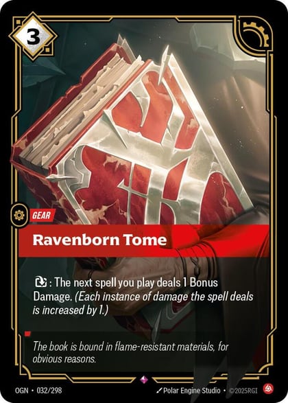Ravenborn Tome, Origins 032/298