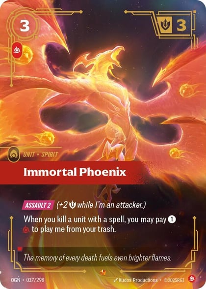 Immortal Phoenix, Origins 037/298
